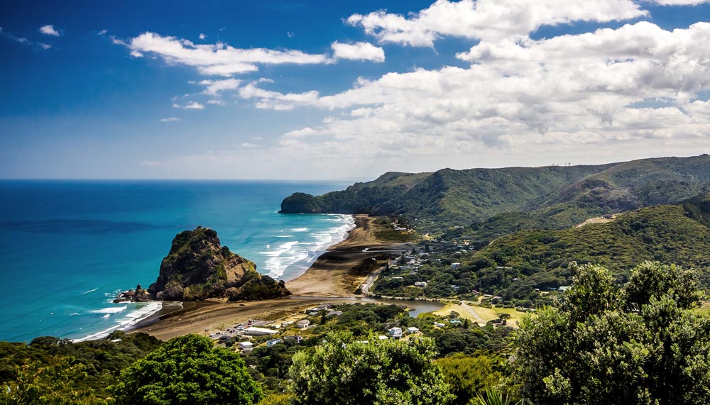 Piha beach, West Auckland