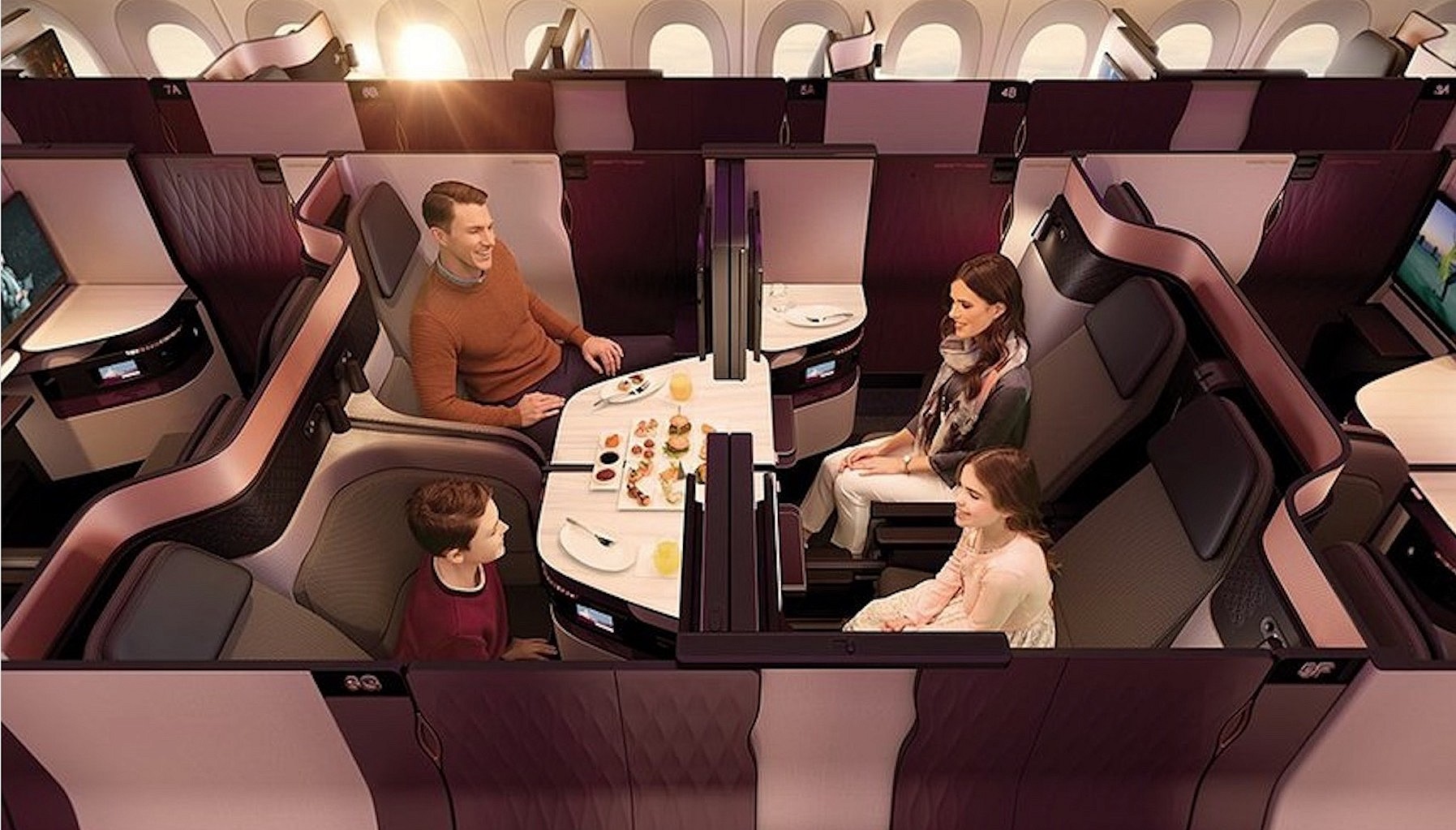 Qatar Airways QSuite Business Class