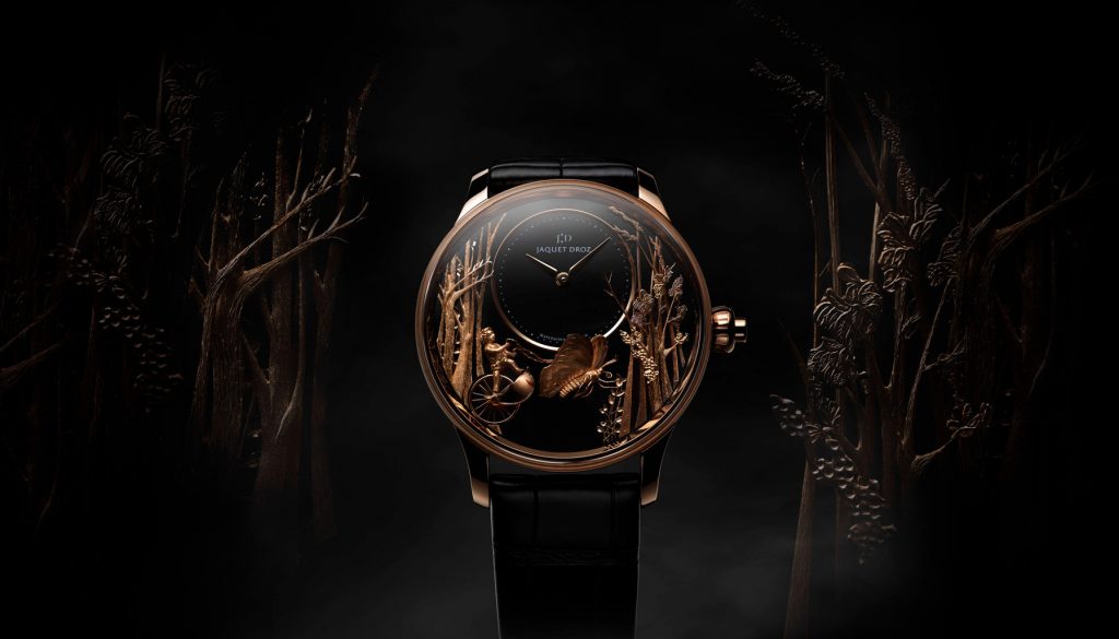 The Jaquet Droz Loving Butterfly Automaton