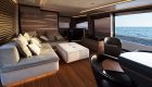 Interior of luxury yachts