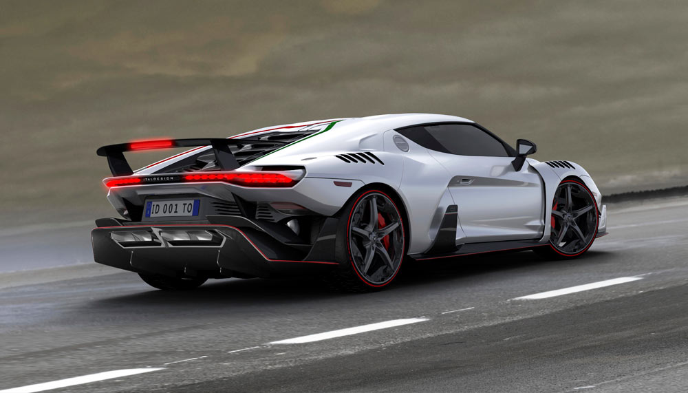 Zerouno supercar by Italdesign