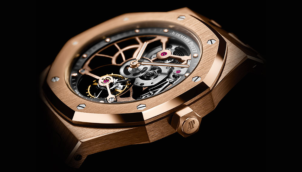 The Audemars Piguet Royal Oak Tourbillon Extra Thin Openworked