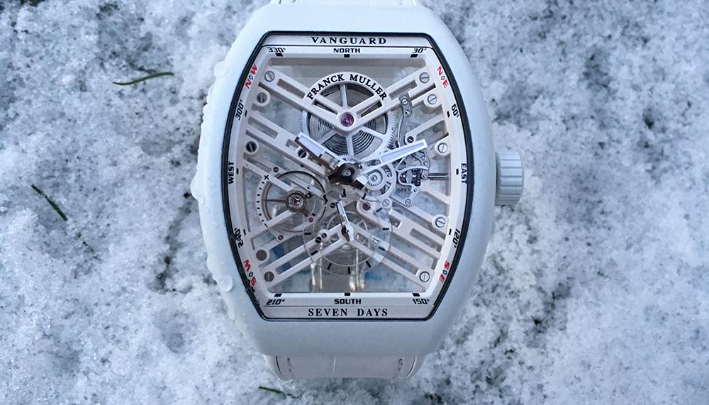 Franck Muller Vanguard 7 Days Power Reserve Skeleton