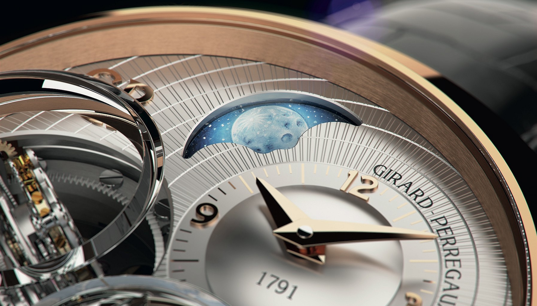 Girard perregaux tri online axial tourbillon