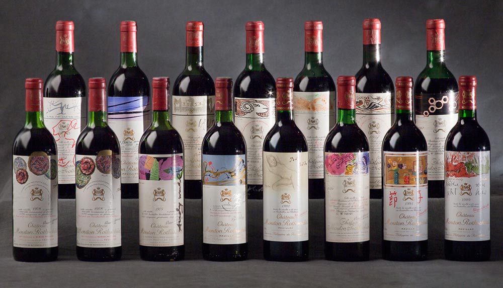 Chateau Mouton Rothschild Vertical collection