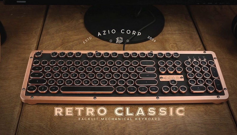 Azio Retro Classic keyboard