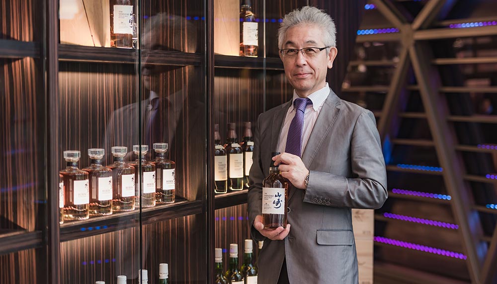 Fukuyo Shinji, Suntory’s chief blender