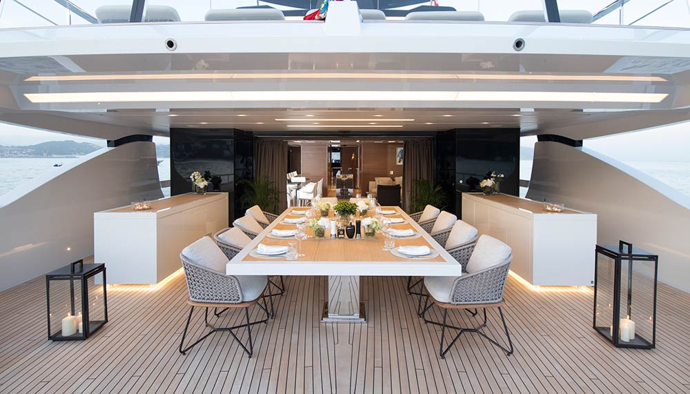 Sanlorenzo 52Steel Seven Sins Superyacht