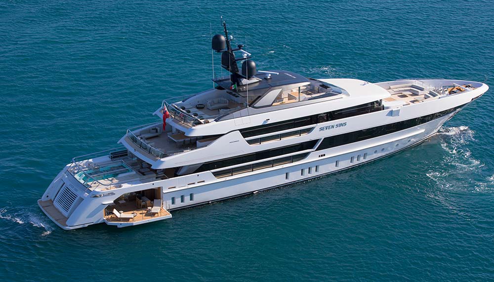 Sanlorenzo 52Steel Seven Sins Superyacht