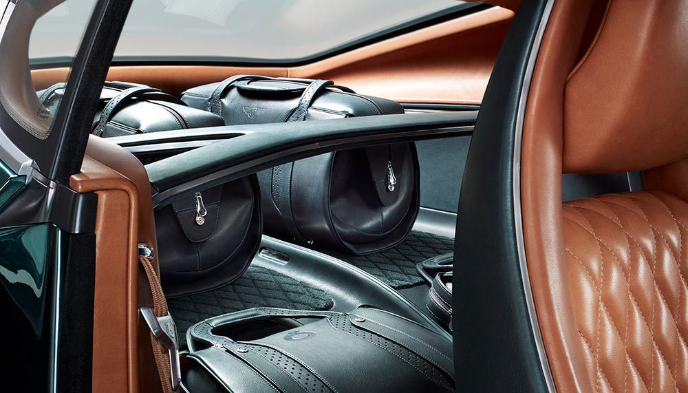 Bentley Continental interior