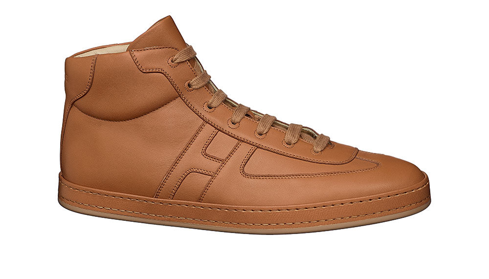 Hermes' sneaker in calfskin