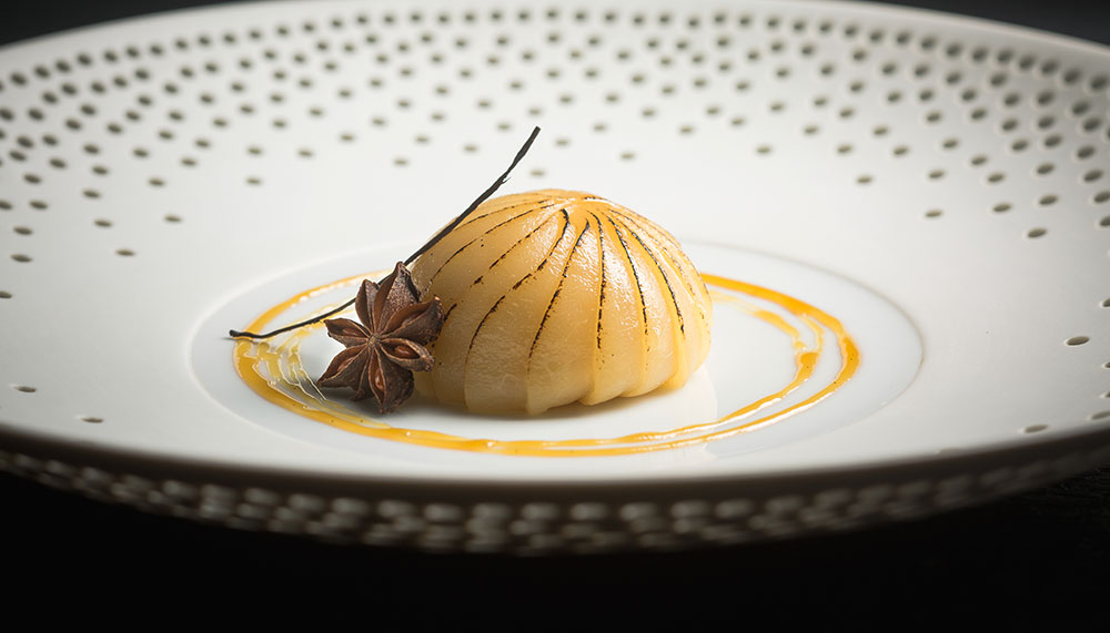 Poached pear