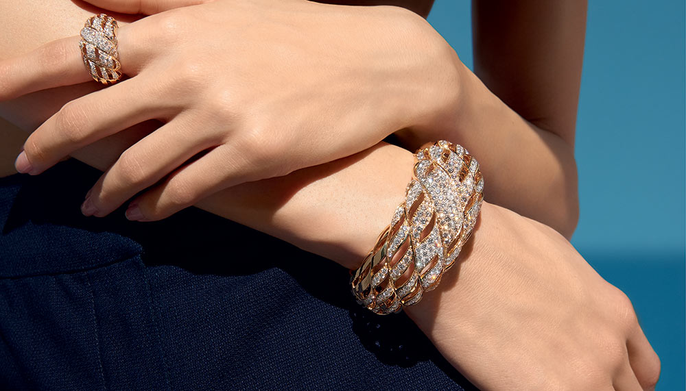 Chanel Golden Braid cuff