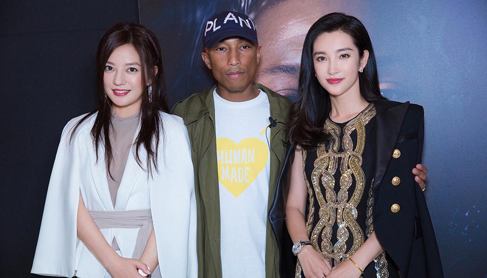 Zhao Wei, Pharrell Williams, Li Bing Bing