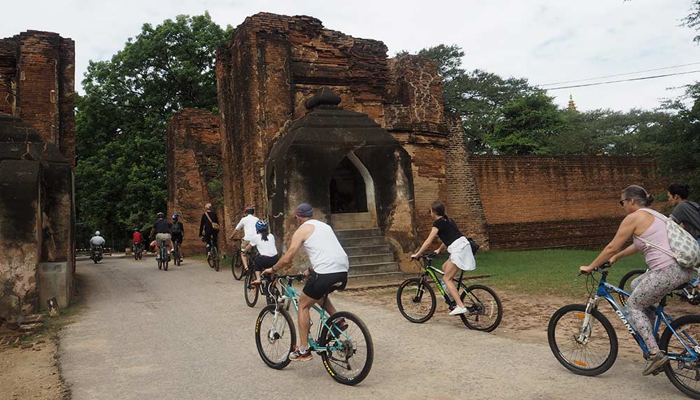 Cycling in Myanmar