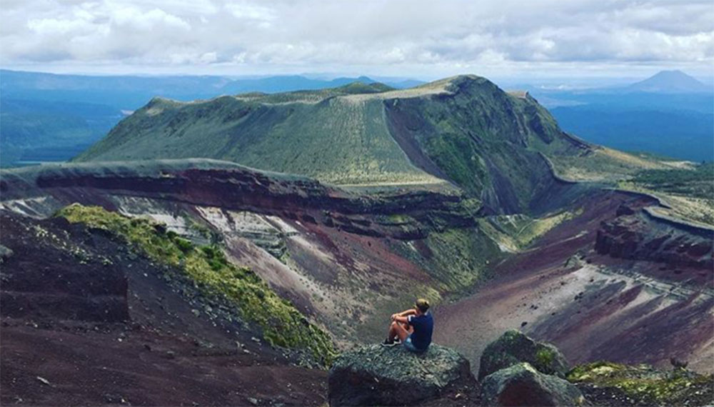 Mount Tarawera, New Zealand