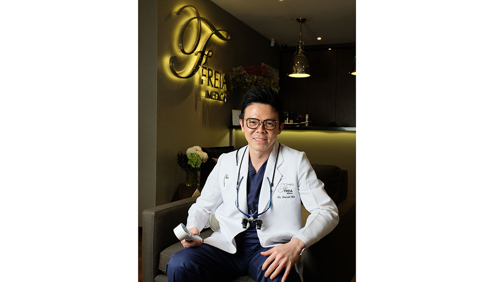 Dr Harold Ma, medical director of Freia Medical