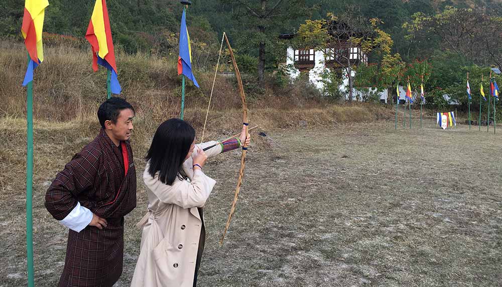 Archery in Bhutan