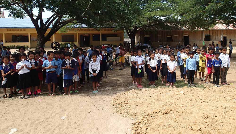 Cambodia, Ta Snae Primary school