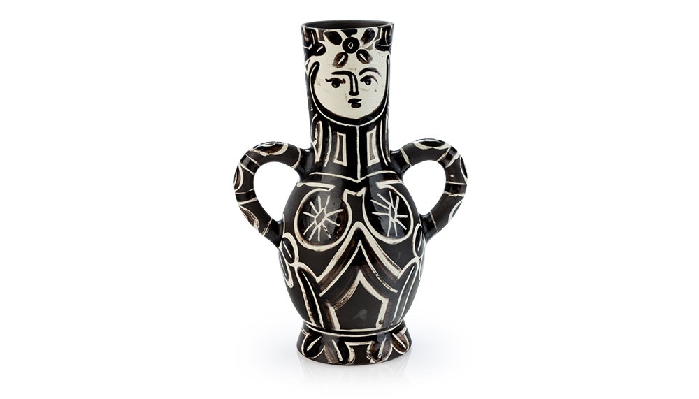 Christie’s, Pablo Picasso, Vase with Two High Handles