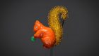 Van Cleef & Arpels squirrel clip