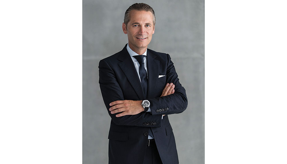 Raynald Aeschlimann, CEO of Omega