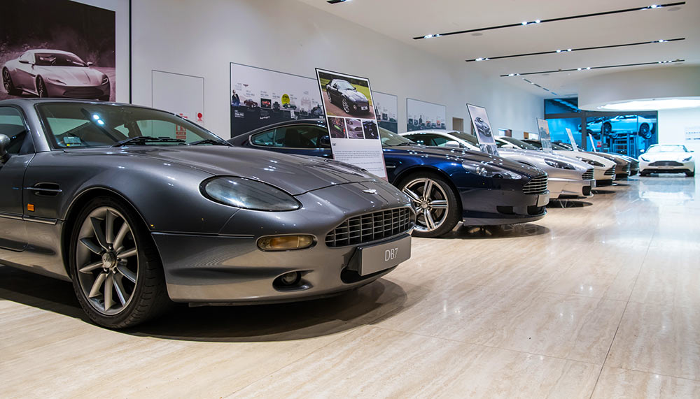 Aston Martin Singapore Showroom, Aston Martin DB