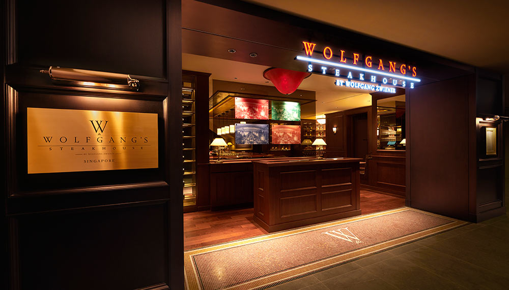 Wolfgang’s Steakhouse, InterContinental Singapore Robertson Quay