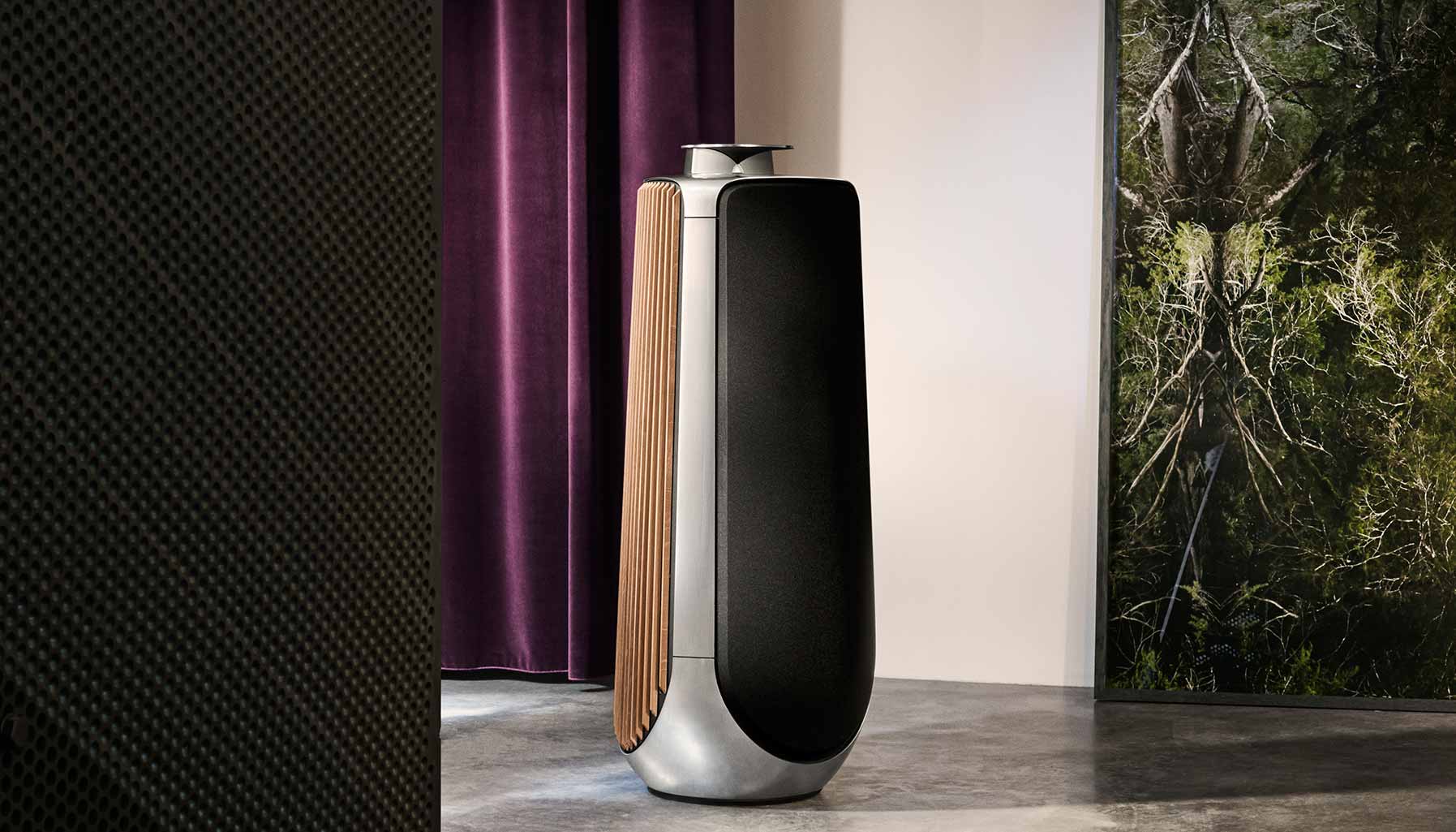 Man cave, Bang & Olufsen Beolab 50 speakers