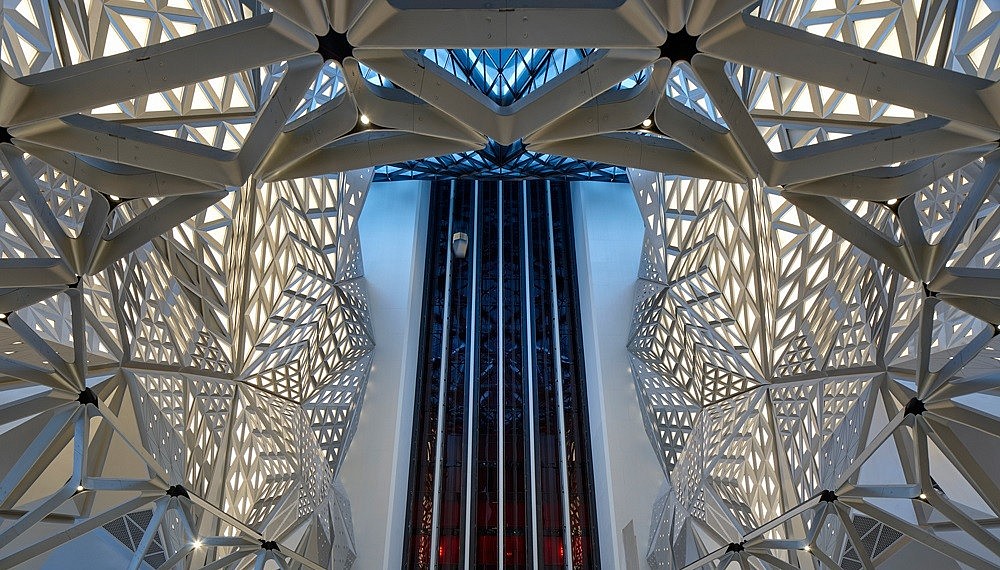 Morpheus hotel in Macau, by Zaha Hadid