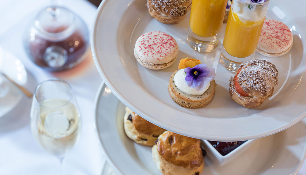 Afternoon tea at 11 Cadogan Gardens