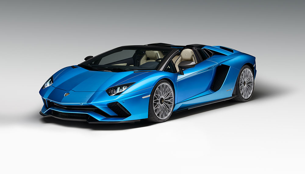 The Aventador S Roadster