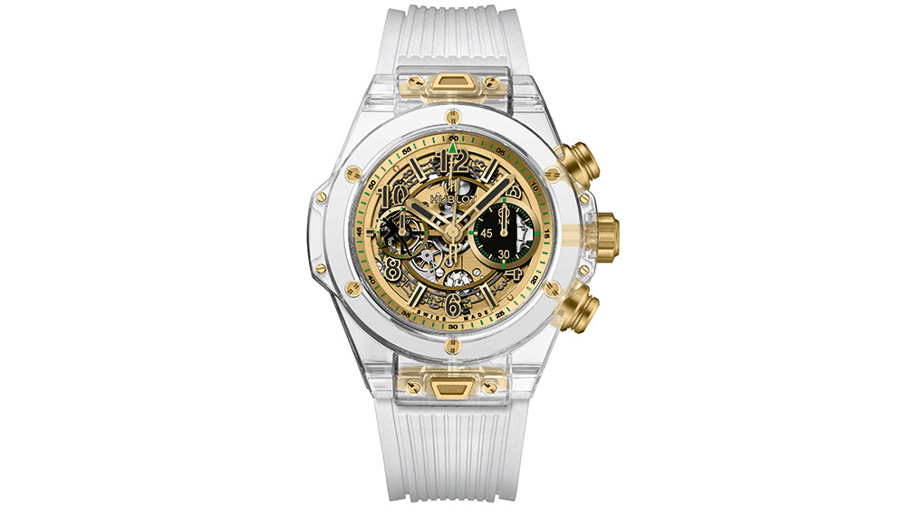 Hublot Big Bang Unico Sapphire Usain Bolt for Only Watch Sold: SFr150,000 (S$205,000)