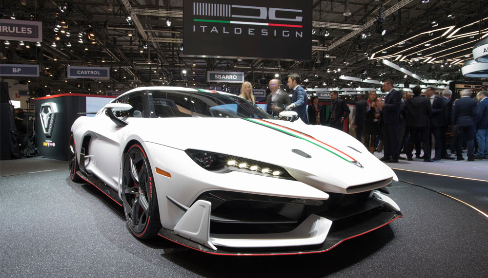 Zerouno supercar by Italdesign