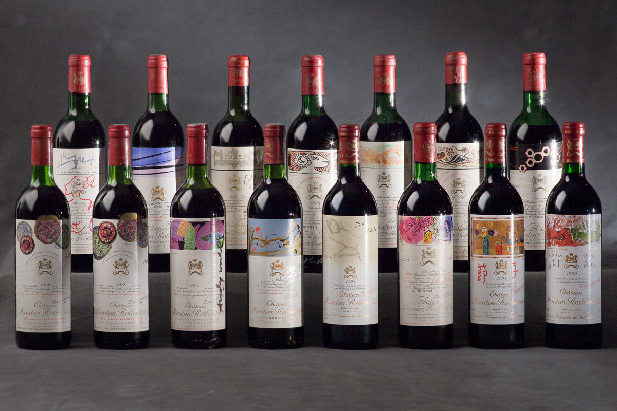 Chateau Mouton Rothschild Vertical Collection
