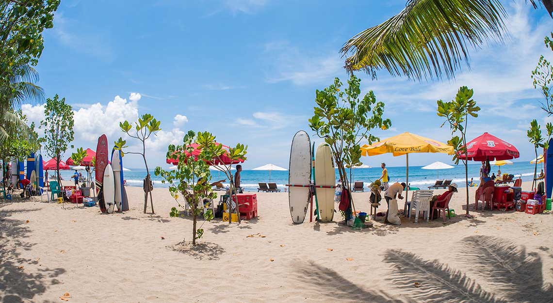 Kuta Beach, Bali, Indonesia