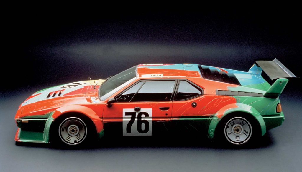 BMW Art Car, Andy Warhol BMW M1, 1979