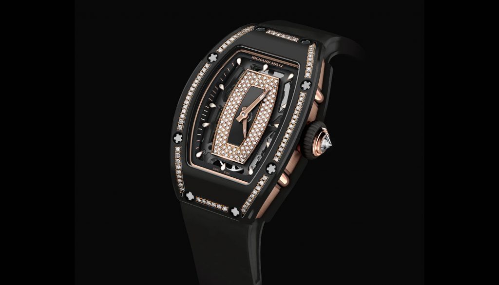 SIHH 2018, RM 07-01 Gem-Set Black Ceramic, Richard Mille