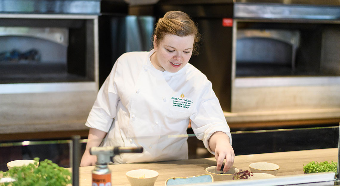 InterContinental Culinary Council, chef Chelsea Logan