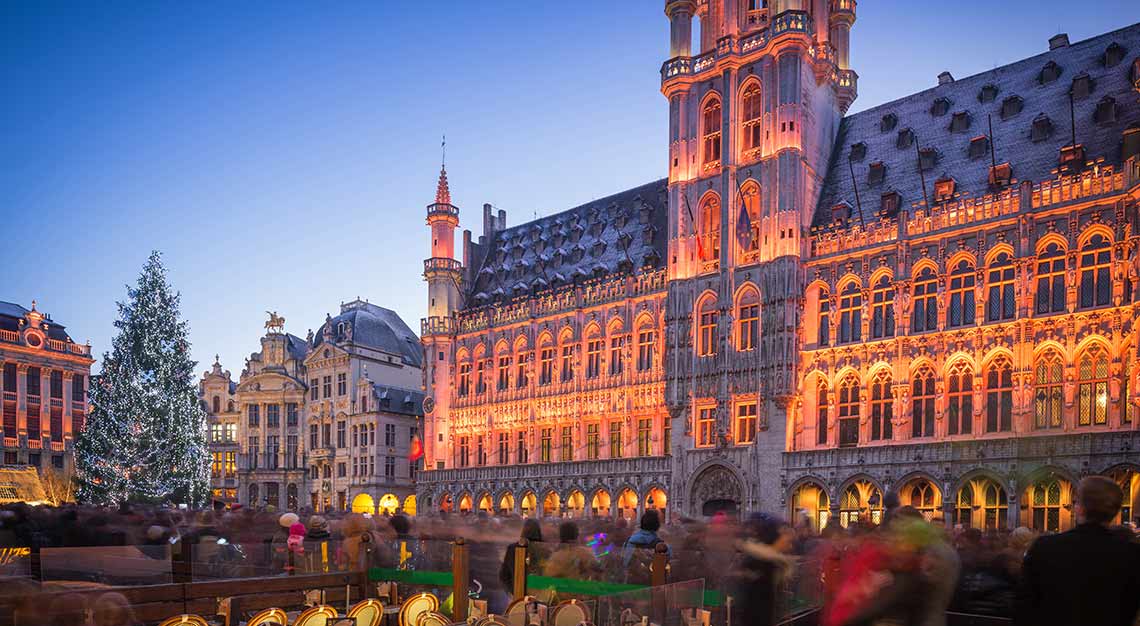 Christmas markets in Europe, Brussels, Belgium
