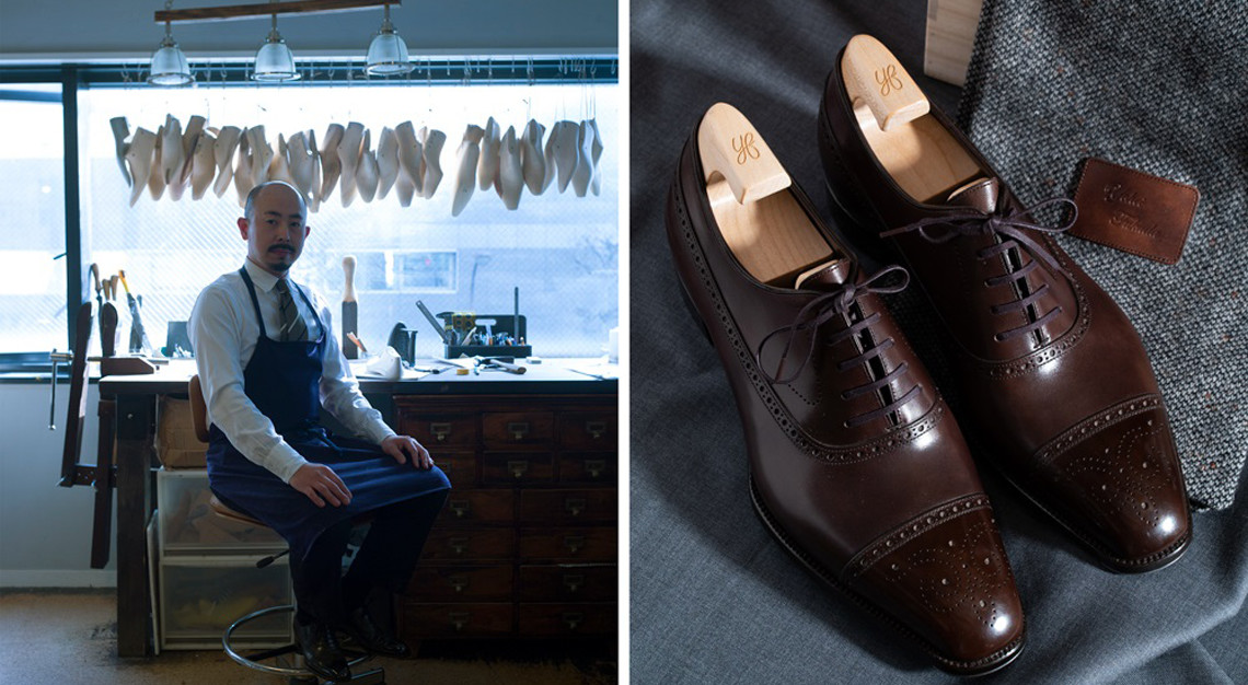 Japanese shoemaker Yohei 