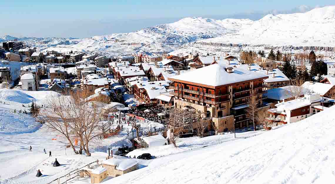 skiing in Lebanon