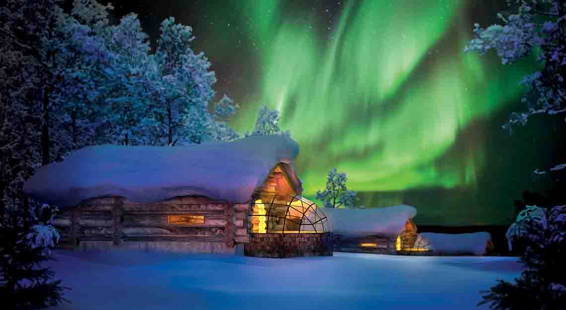 northern lights Greenland