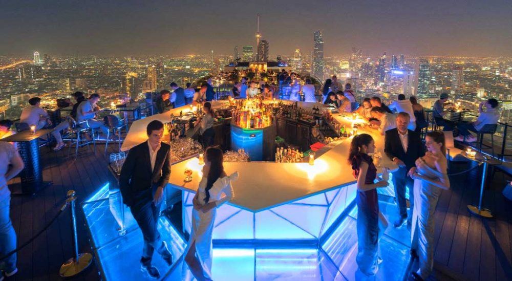 Rooftop bars in Thailand: Moon Bar at Banyan Tree Bangkok reopens with ...