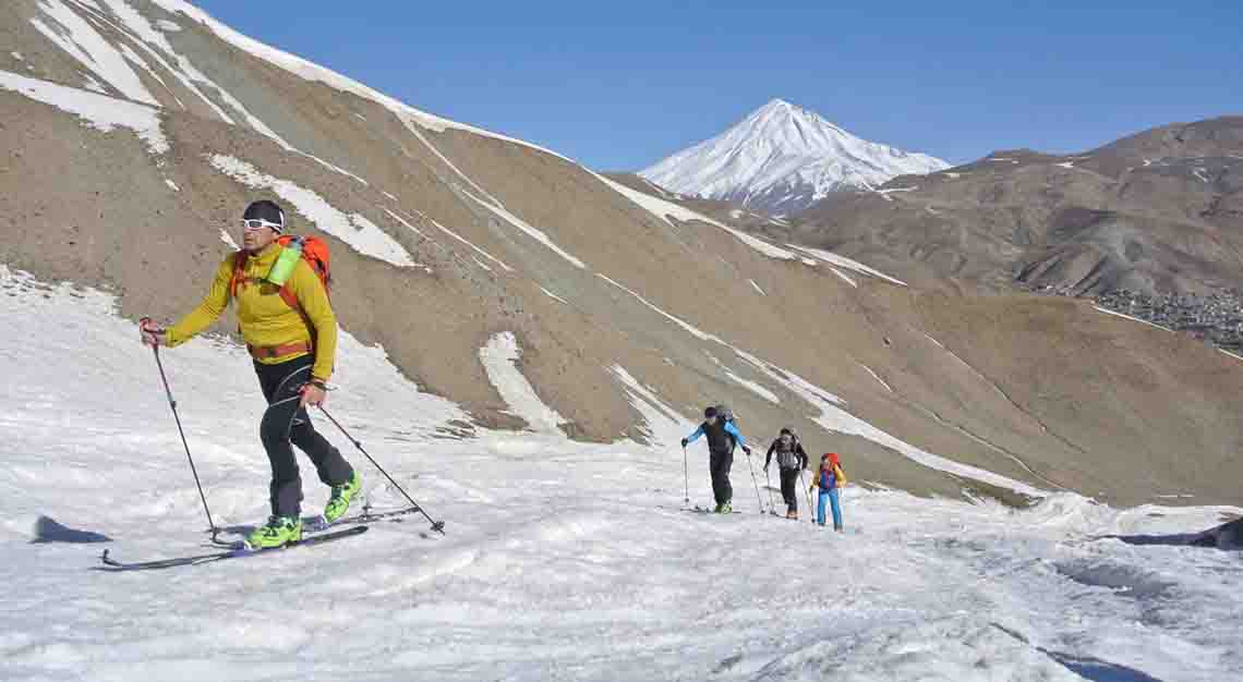 skiing in Iran