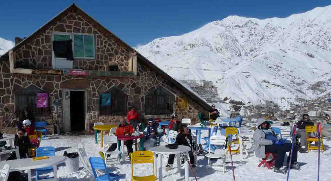 skiing in Iran