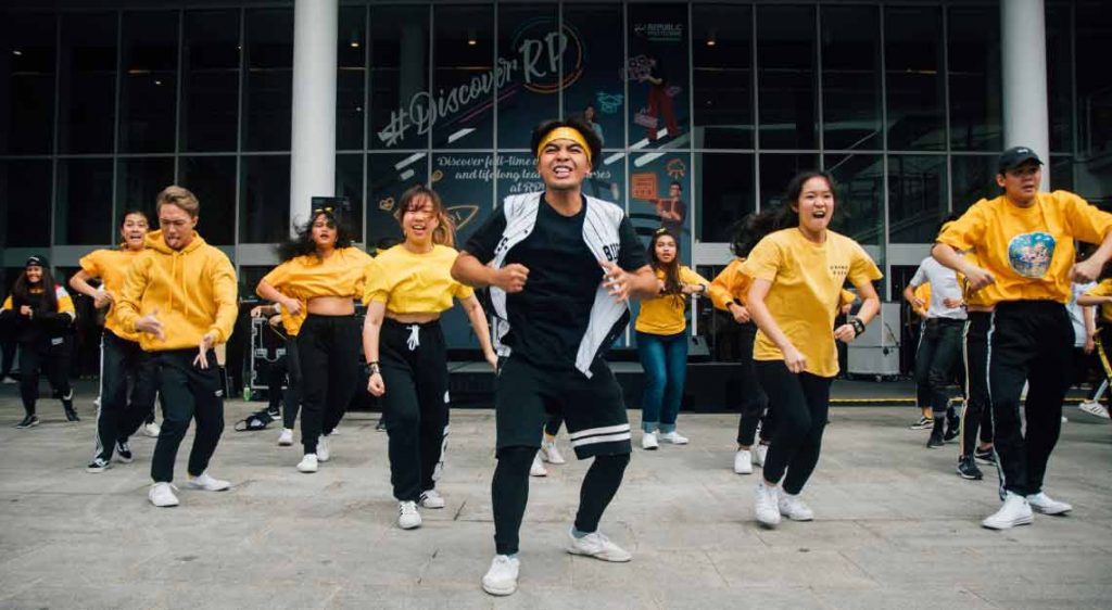 i Light Singapore 2019 - Student performers from Republic Polytechnic
