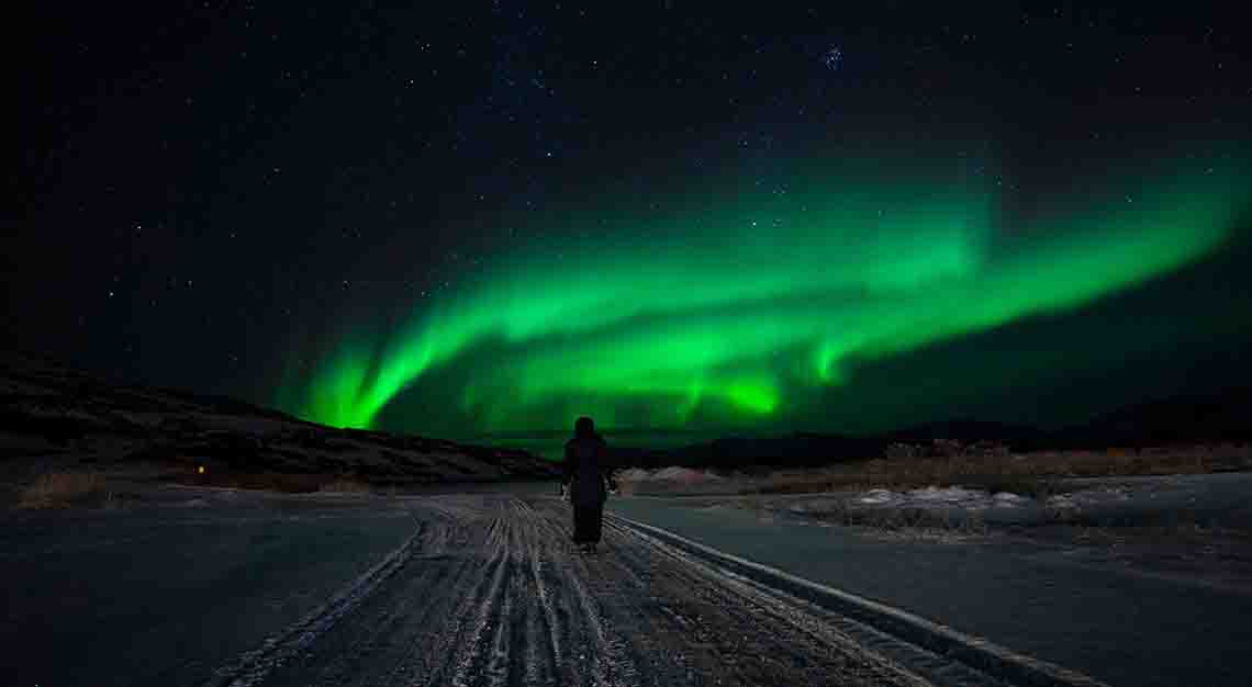 northern lights Greenland