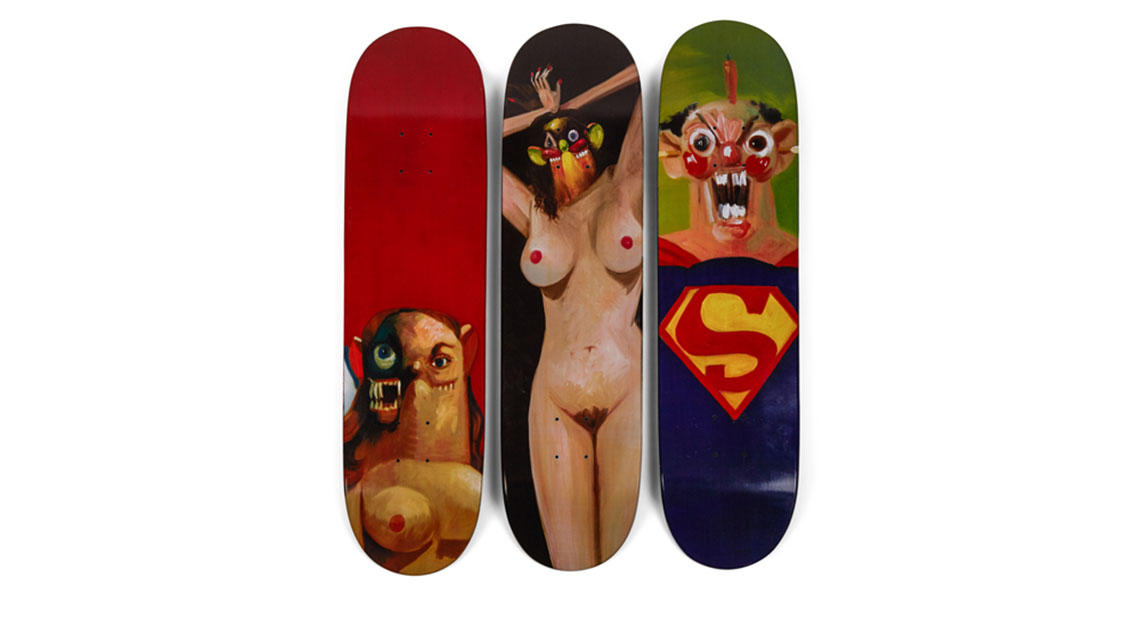 Supreme's unauthorized Louis Vuitton skate decks from 2000.  Skateboard  art design, Painted skateboard, Best skateboard decks