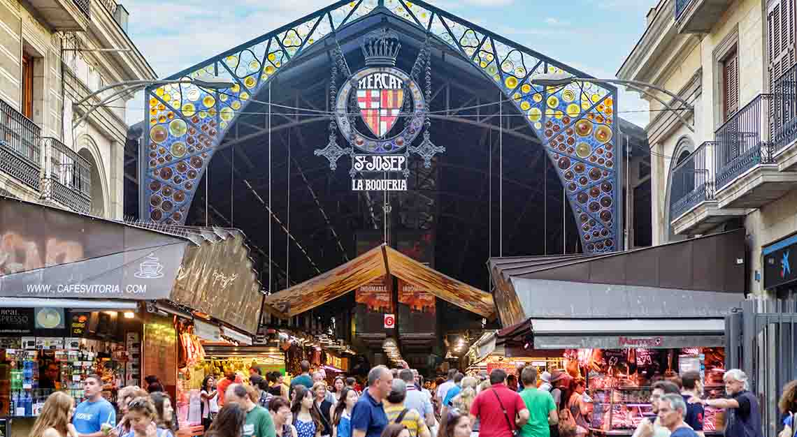 Best food markets around the world - La Boqueria - Spain